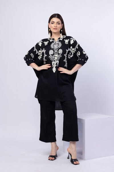 Dyed | Crosshatch Raw Silk | Shalwar | USD 18.00