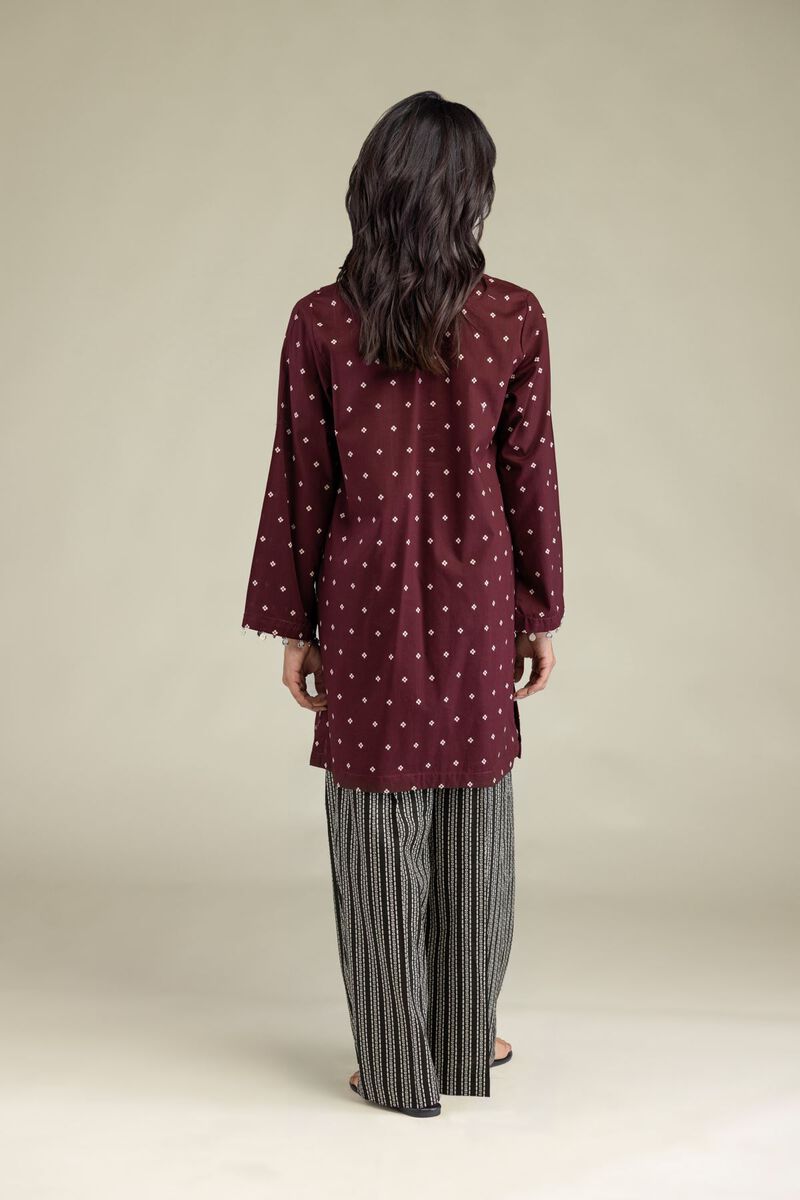 Printed | Cambric | Short V-Neck Kurta | USD 30.00