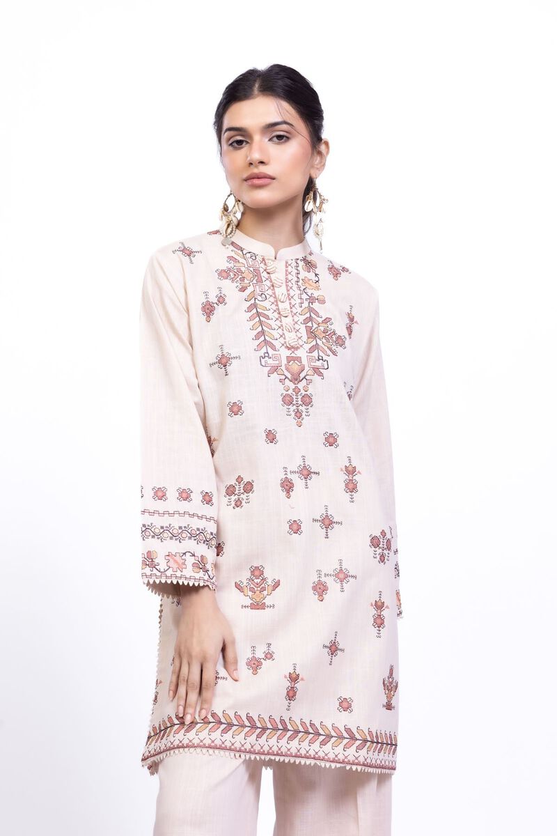Embroidered | Heavy Textured Cotton | Kurta | USD 12.00
