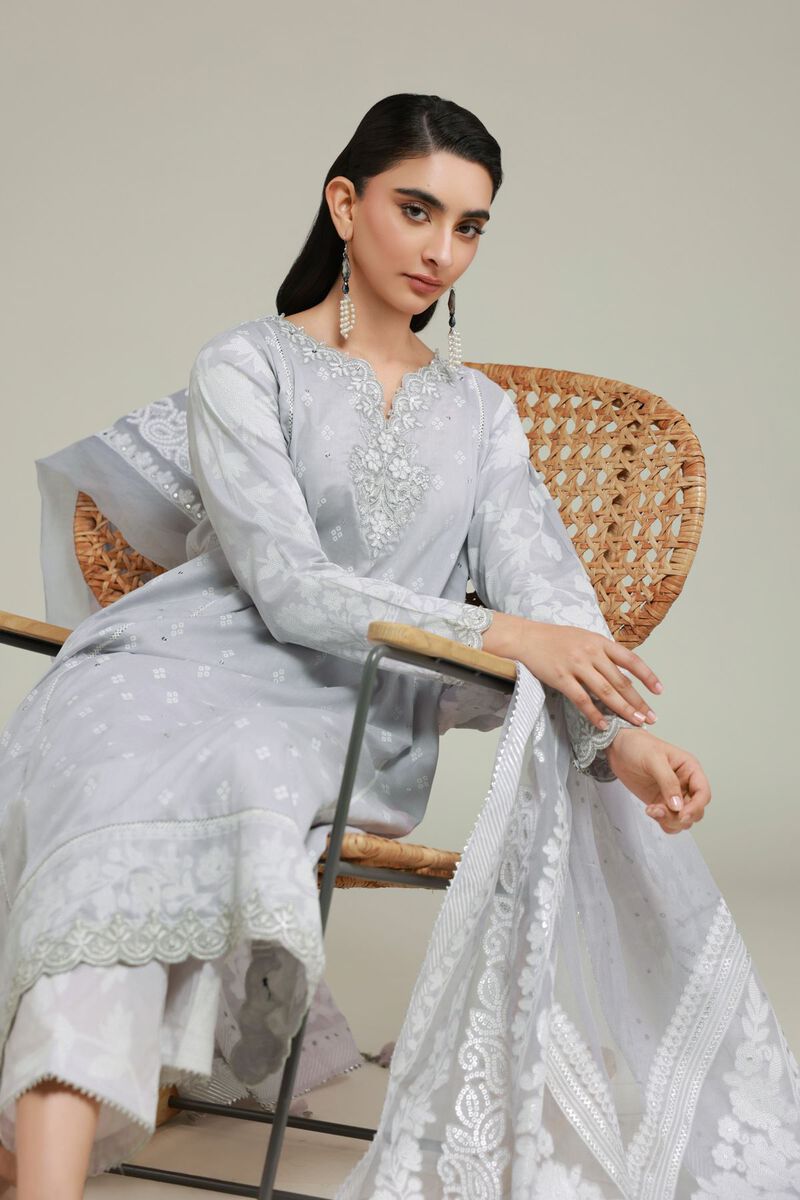 Embroidered | Cambric | Cambric Tailored 3-piece | USD 85.00