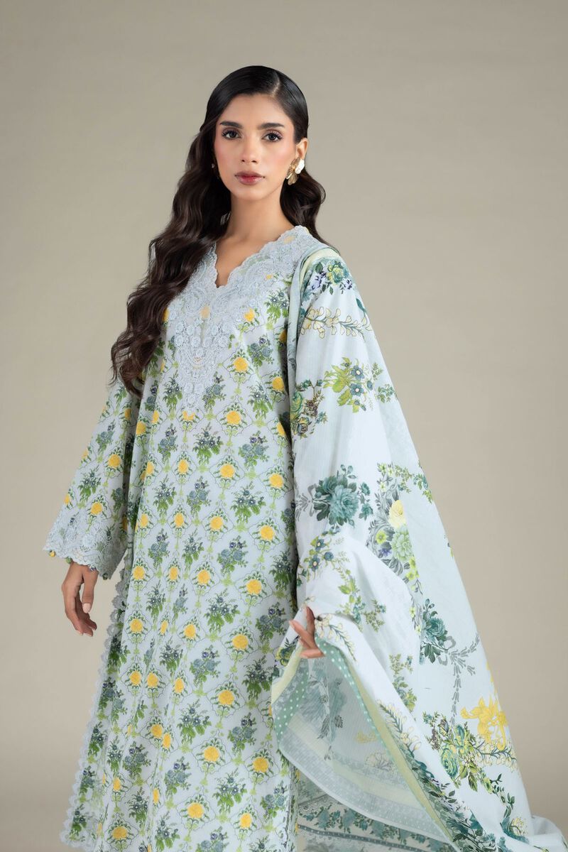 Embroidered | Cambric | Tailored 3 Piece | USD 70.00