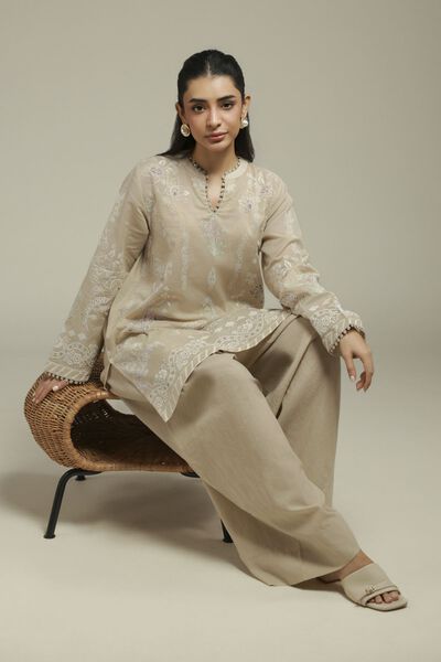 Printed | Cambric | 2-Piece Tailored Set | USD 45.00