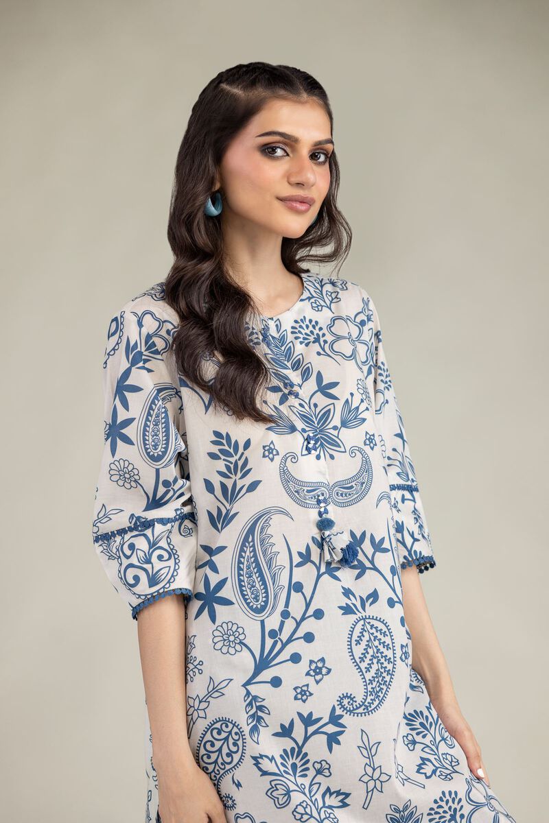 Printed | Cambric | Floral Cambric Kurta | USD 25.00