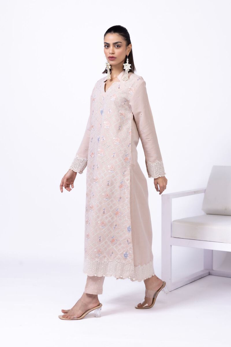 Embroidered | Cotton Reflex | Pants | USD 12.50