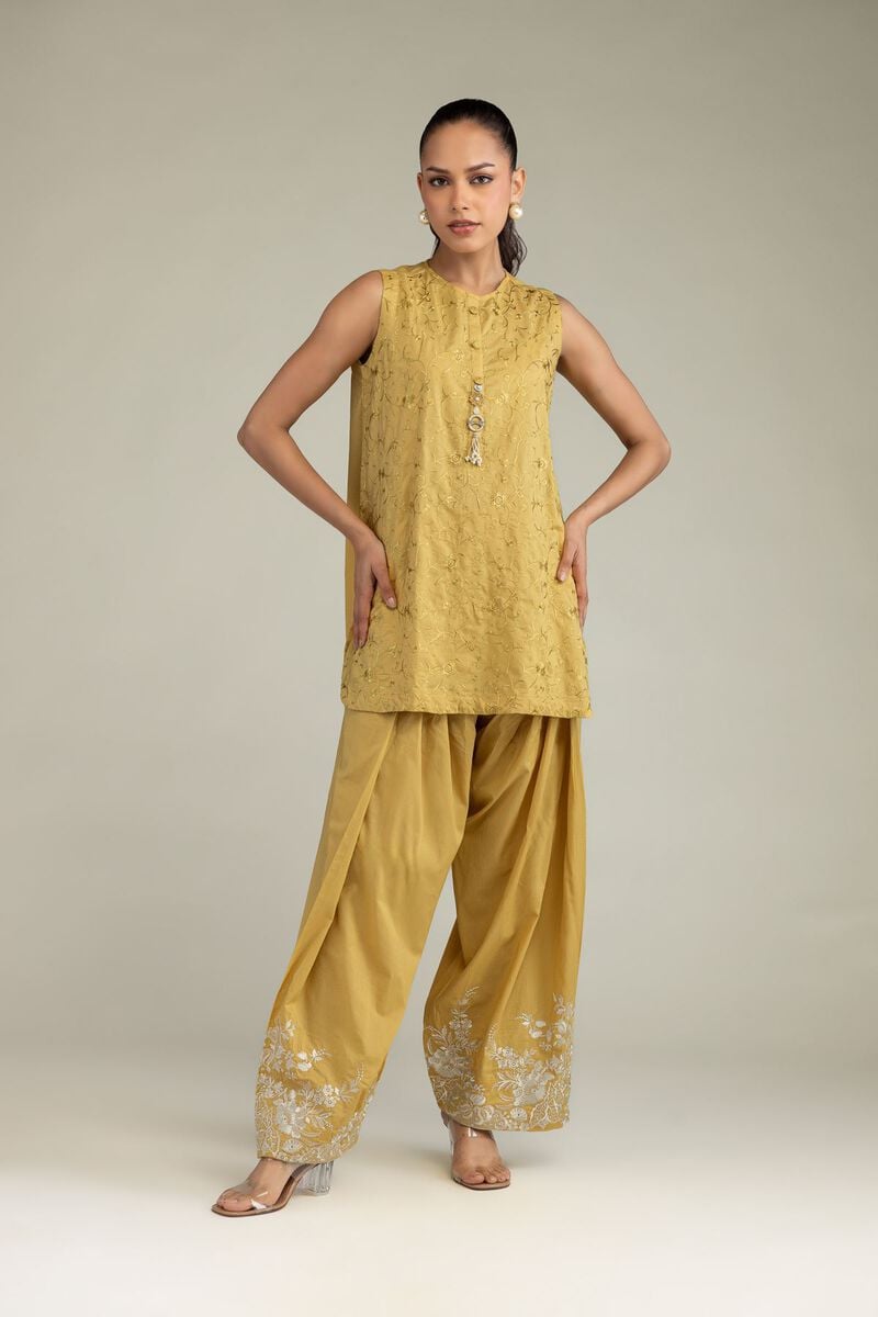 Embroidered | Cambric | Cambric Floral Shalwar  | USD 35.00