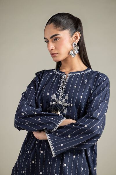 Textured Cotton | Tunic | USD 35.00