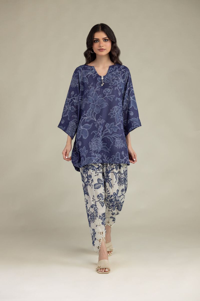 Embroidered | Lawn | Floral Lawn Kurta | USD 30.00
