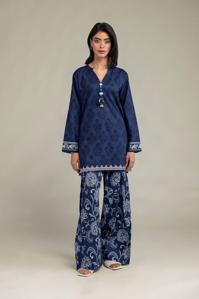 Embroidered | Cambric | Floral Paisley Shalwar | USD 30.00