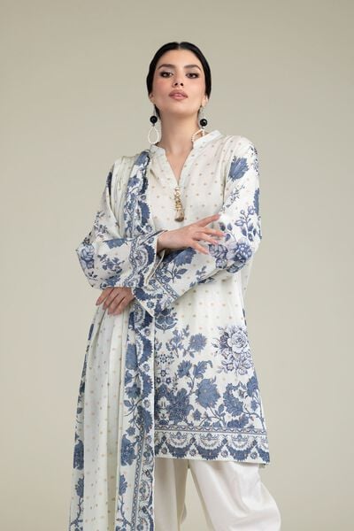 Printed | Jacquard | Tailored 3 Piece | USD 70.00