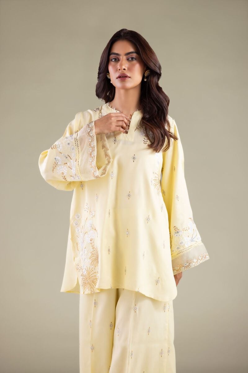 Embroidered | Raw Silk | Kurta | USD 60.00