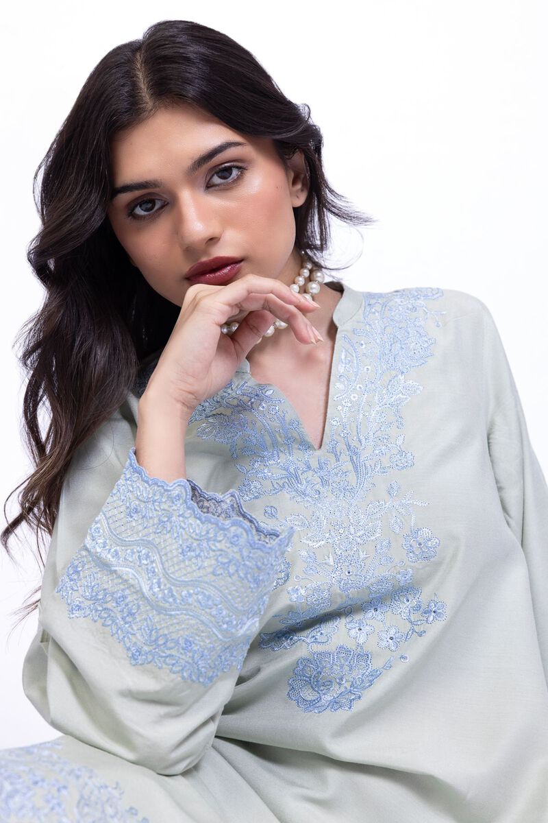 Embroidered | Raw Silk | Kurta | USD 50.00