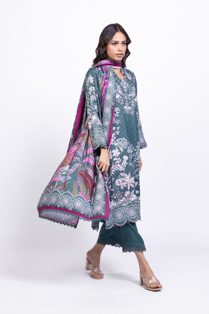 Embroidered | Satin | Pants | USD 11.00