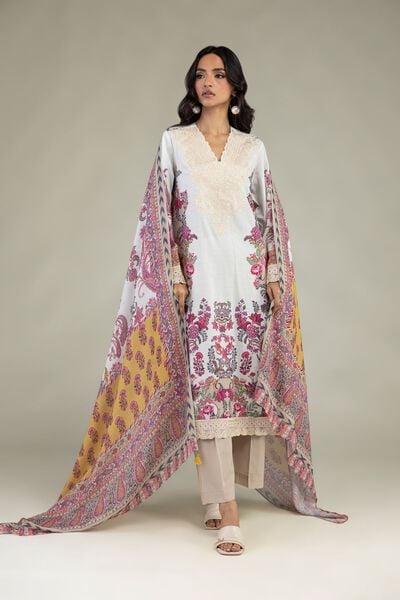 Embroidered | Textured Lawn | Tailored 3-Piece Lawn | USD 75.00