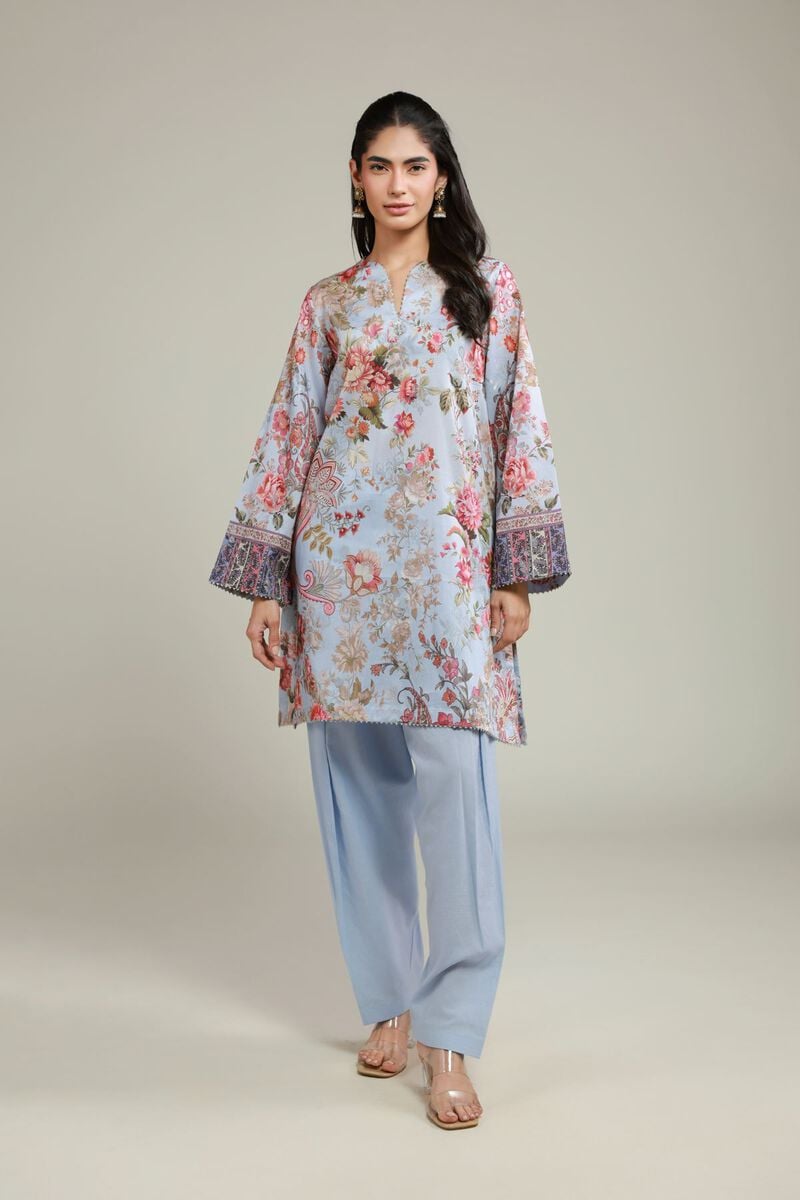 Printed | Jacquard | Tailored 2 Piece | Top and Bottom | USD 45.00