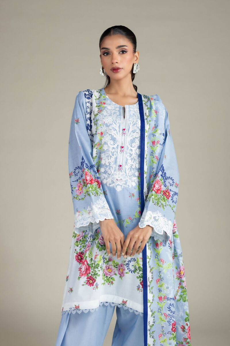 Embroidered | Cambric | Tailored 3 Piece | USD 70.00