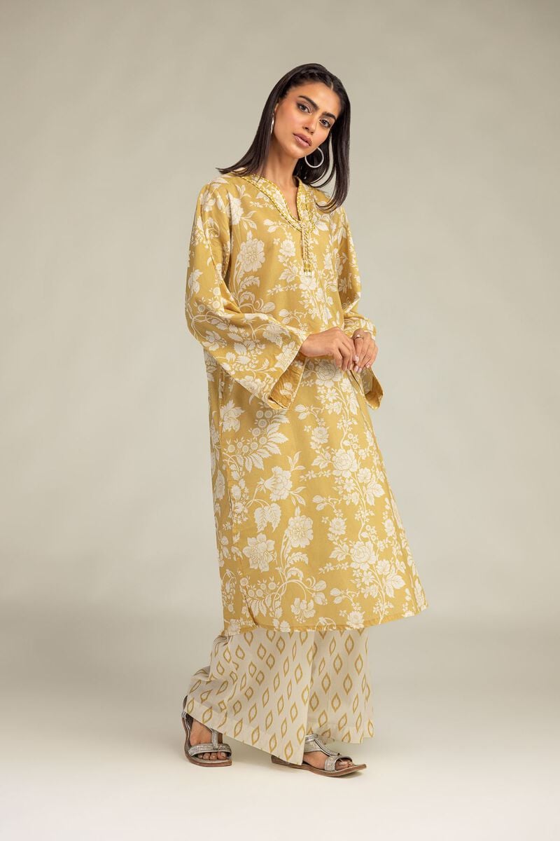 Printed | Cambric | Cambric Longline Kurta | USD 35.00