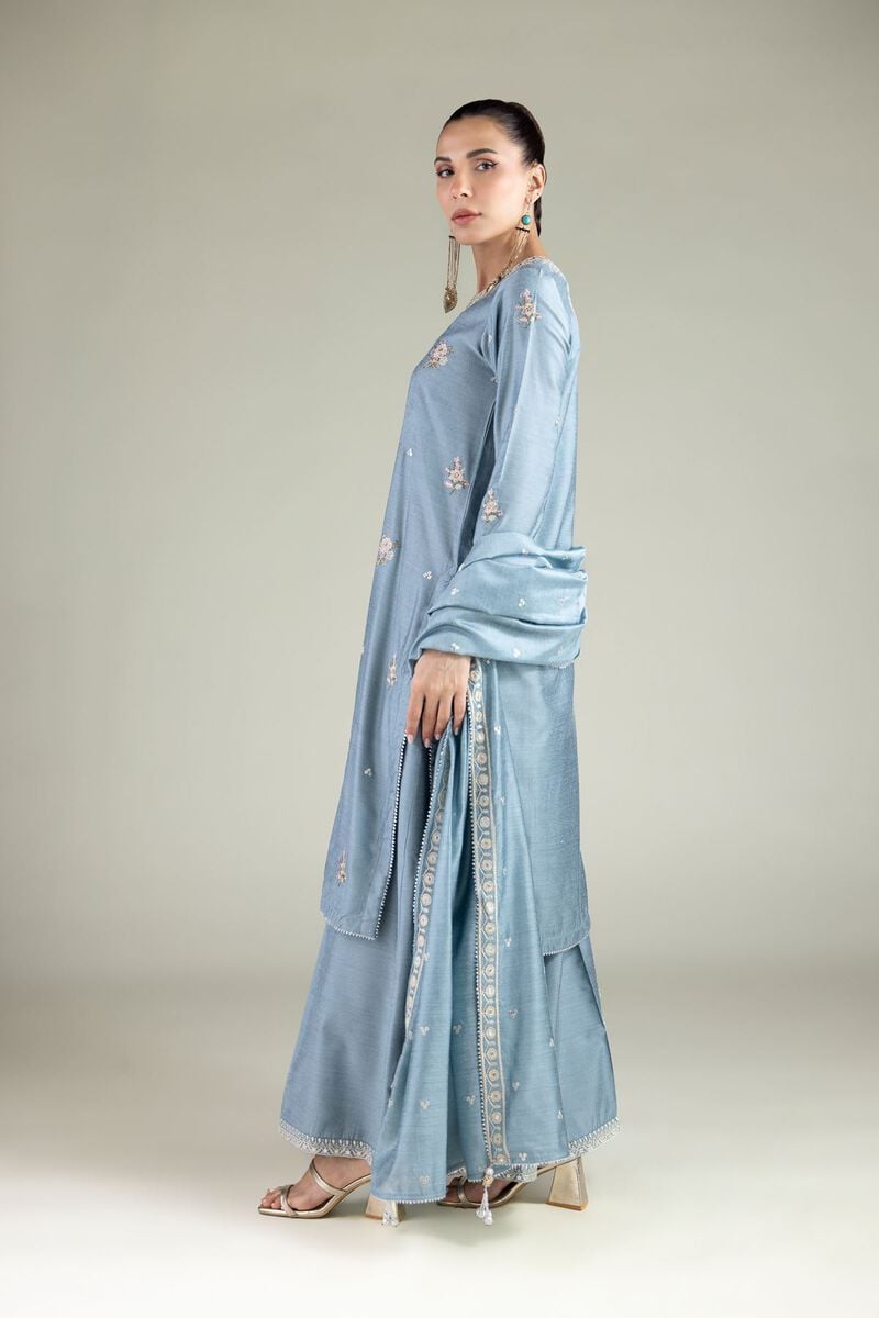 Embroidered | Cotton Net | Dupatta | USD 35.00