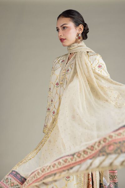 Embroidered | Chiffon | Dupatta | USD 33.00