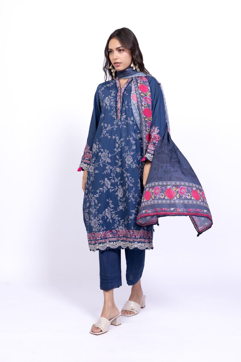 Printed | Dobby Net | Dupatta | USD 22.00