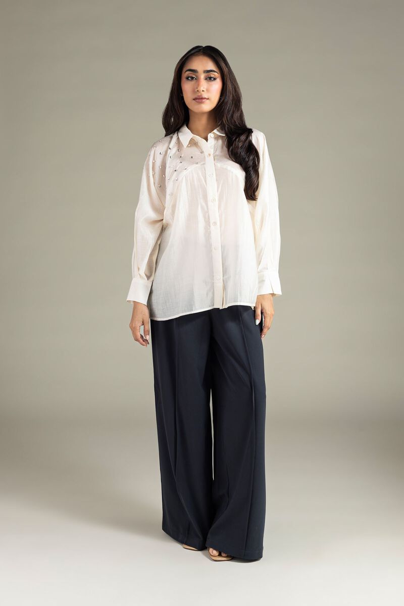 Dyed | Raw Silk | Trousers | USD 14.00