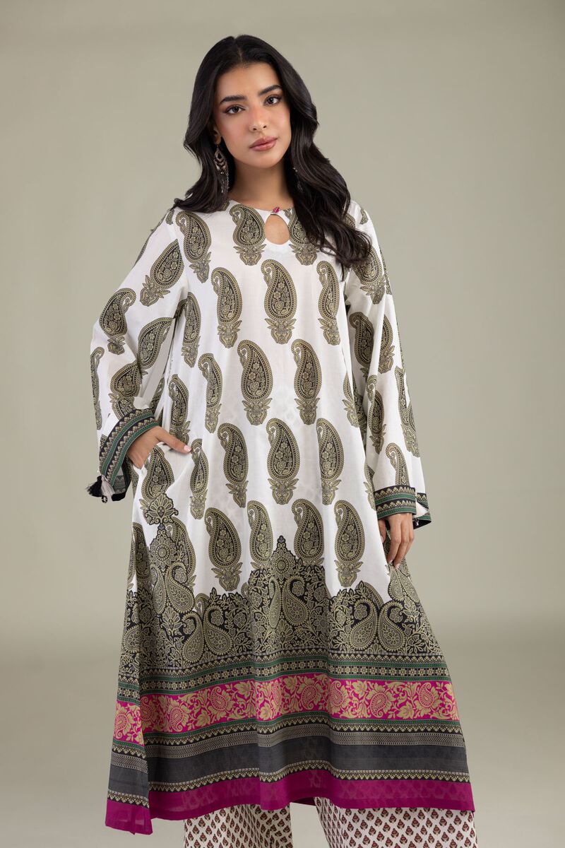 Printed | Cambric | Cambric Tailored 2-Piece | USD 45.00