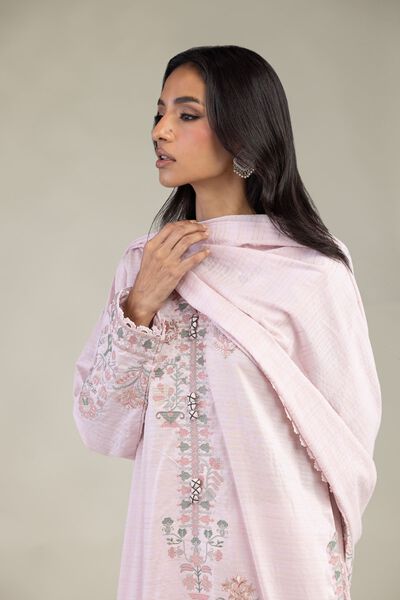 Embroidered | Messuri Dobby | 3-Piece Tailored Set | USD 85.00