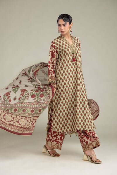 Embroidered | Raw Silk | Raw Silk Kurta | USD 60.00