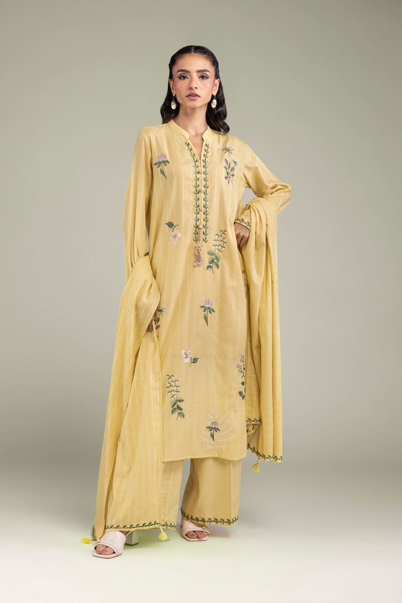 Embroidered | Textured Cotton | Dupatta | USD 30.00