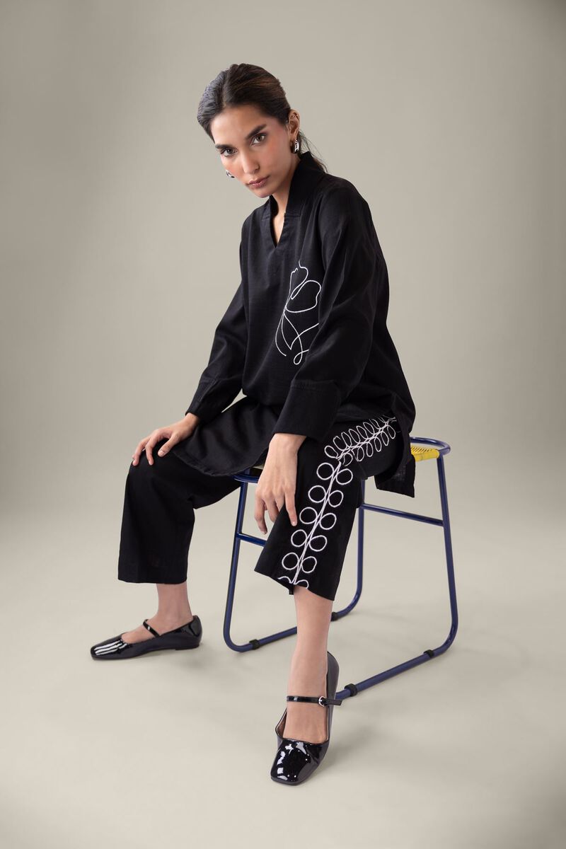 Embroidered | Heavy Textured Cotton | Kurta | USD 30.00