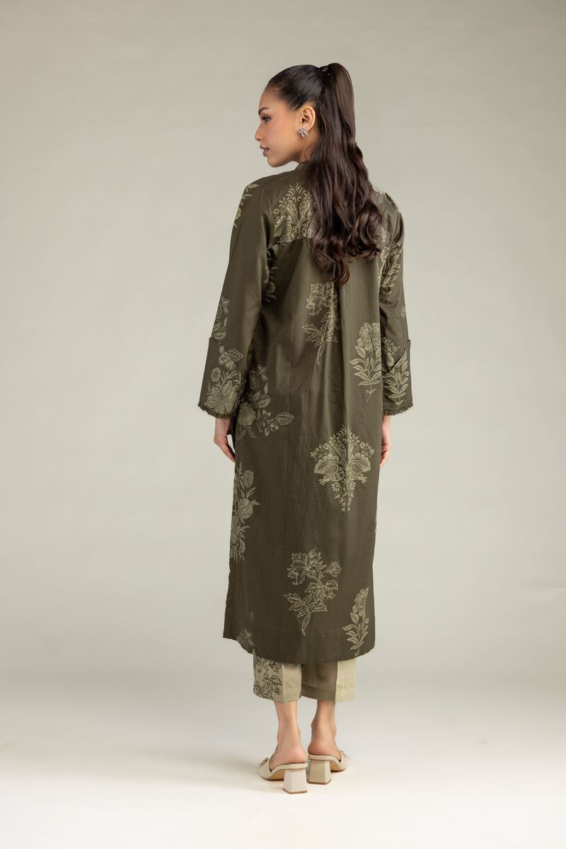 Printed | Cambric | Longline Floral Kurta | USD 35.00