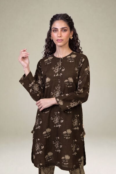 Printed | Light Khaddar | Printed Khaddar Kurta | USD 35.00