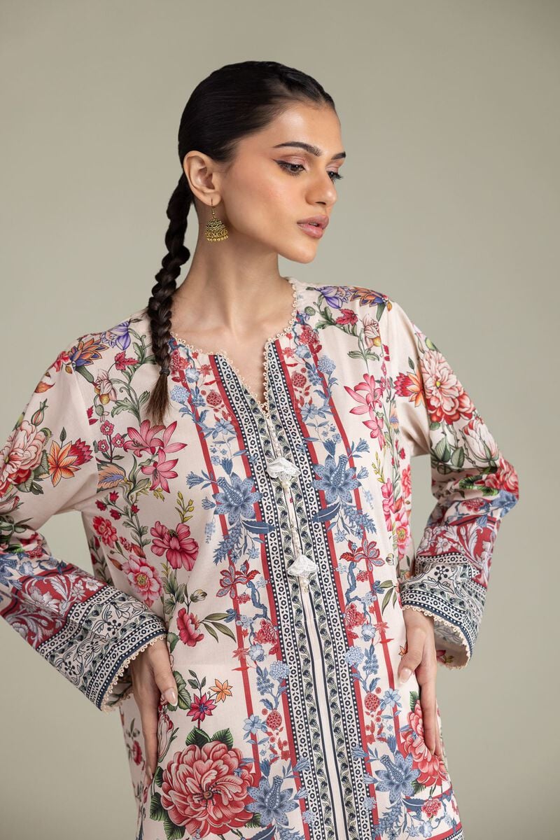Embroidered | Cambric | Tailored 2 Piece | USD 55.00