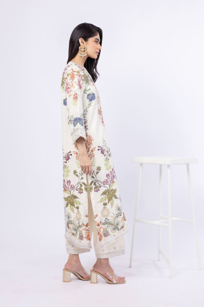 Embroidered | Russian Raw Silk | Kurta | USD 45.00