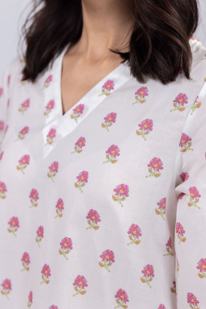 Printed | Cambric | Kurta | USD 10.00