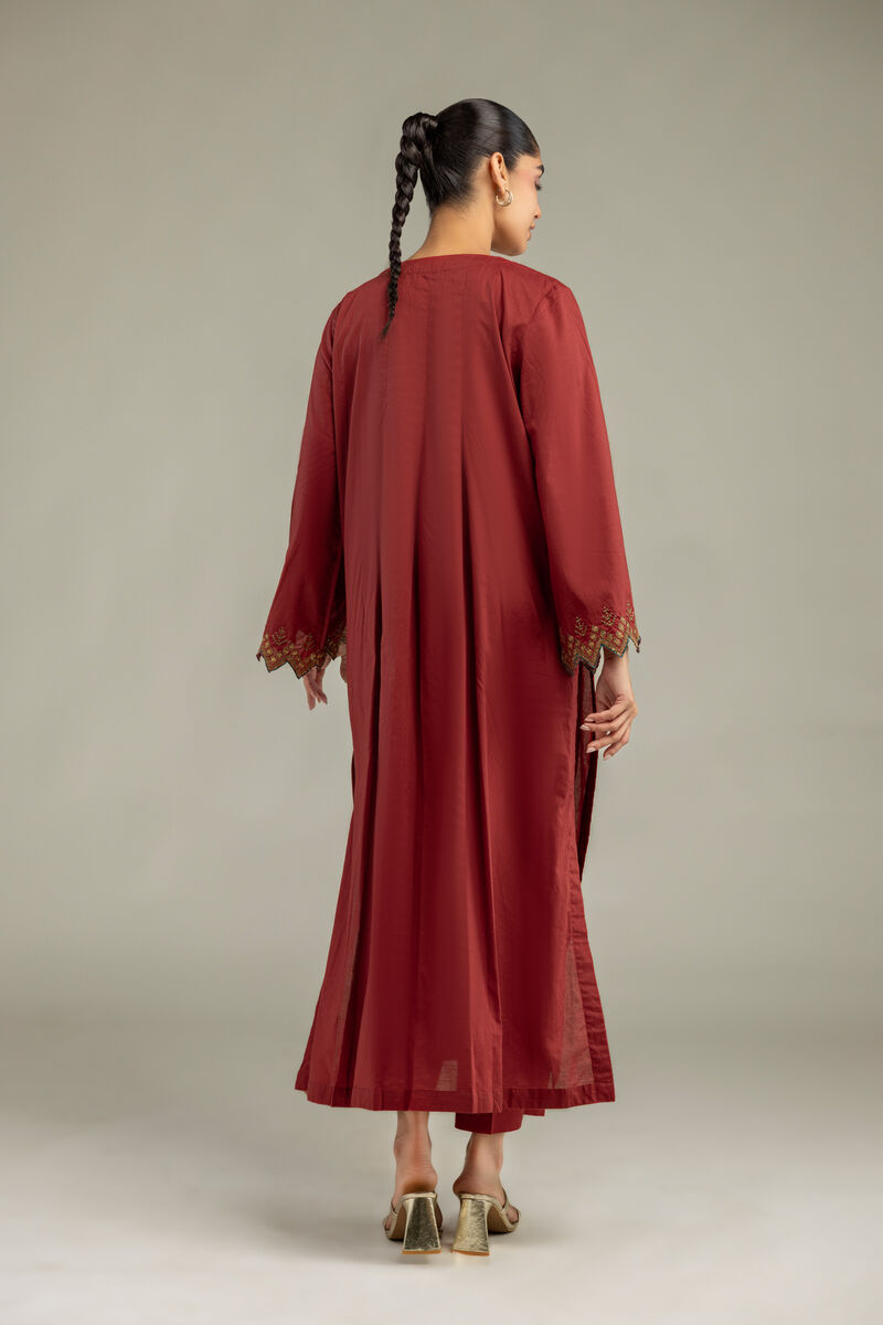 Embroidered | Cambric | Long Cambric Kurta | USD 40.00