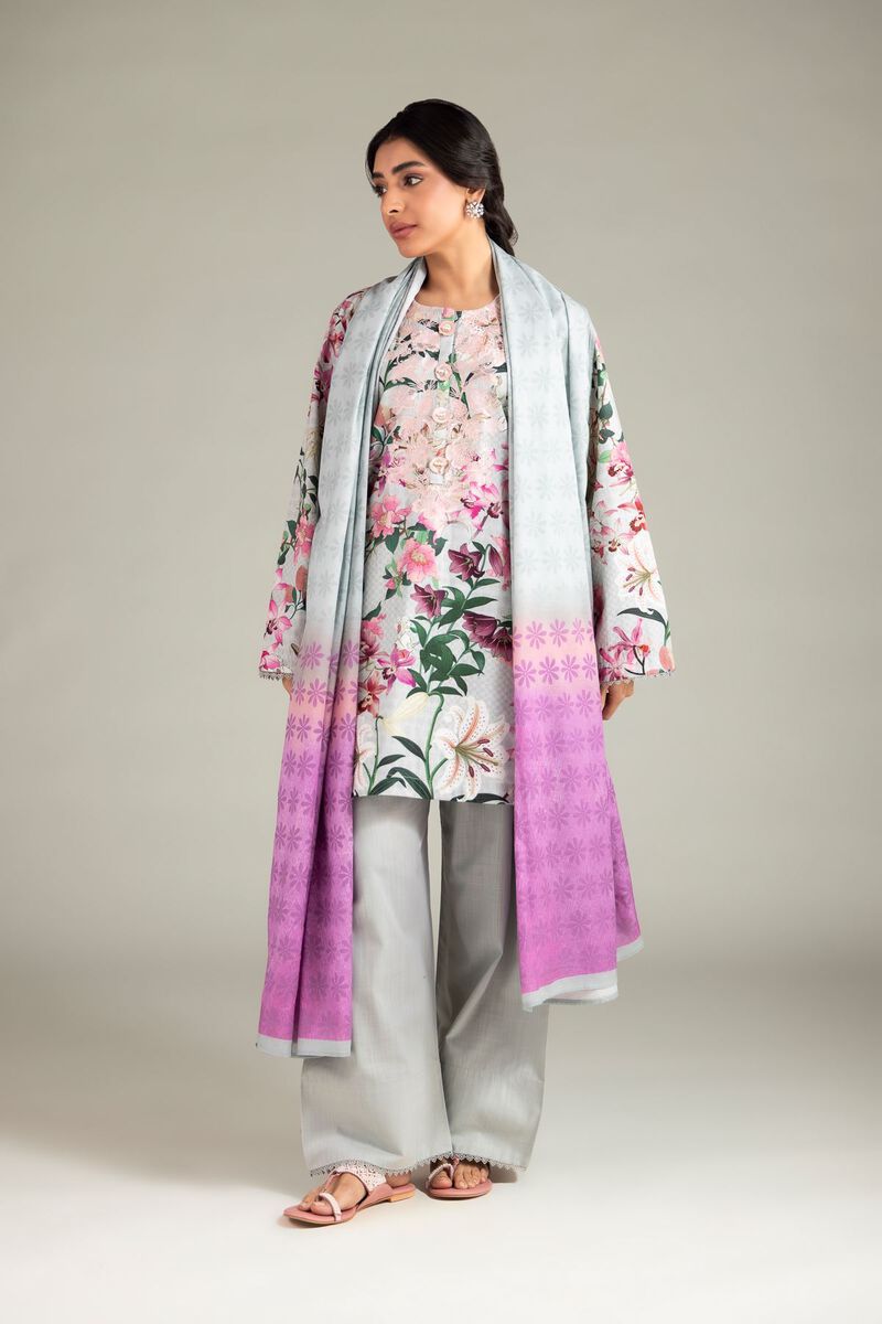 Printed | Textured Lawn | Dupatta | USD 25.00