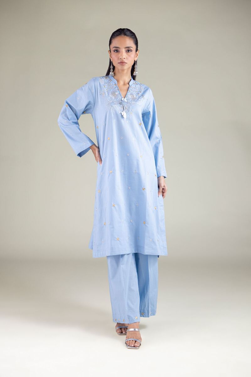 Embroidered | Cambric | Kurta | USD 35.00