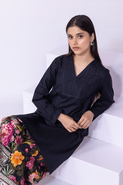 Dyed | Ripple Waves | Kurta | USD 35.00