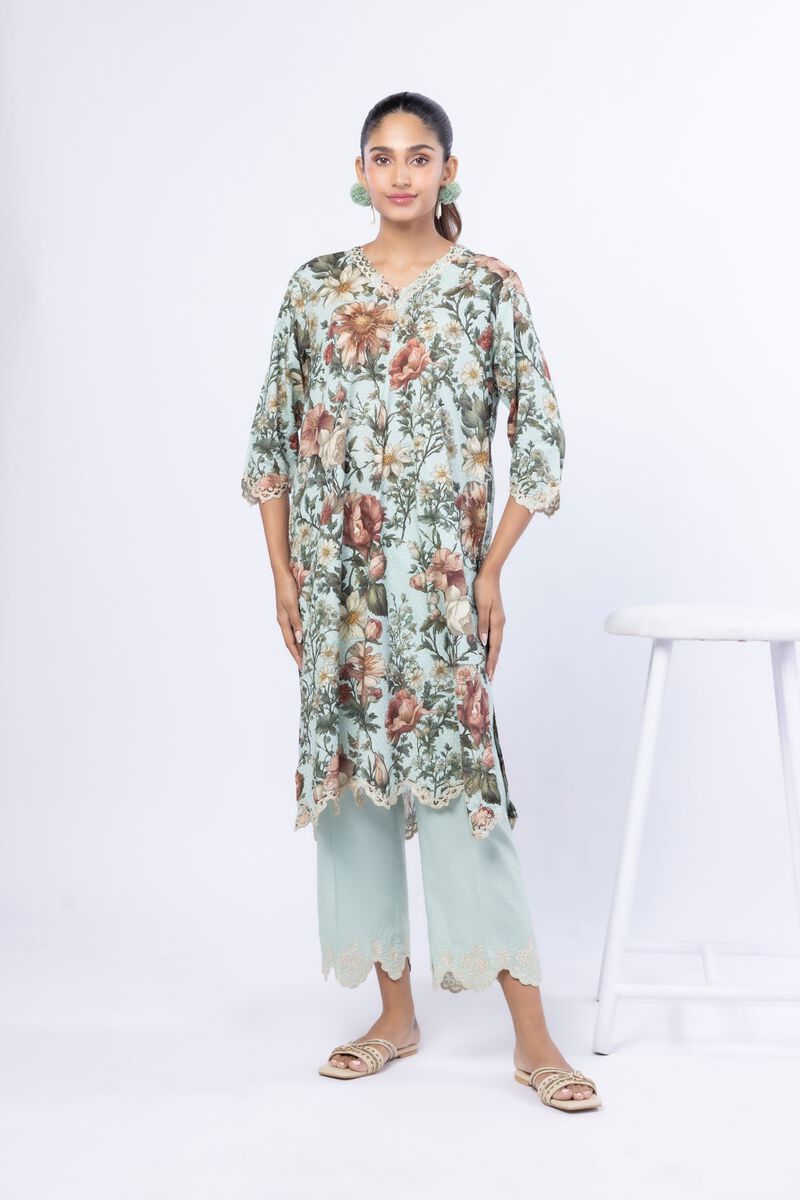 Embroidered | Cambric | Pants | USD 5.10