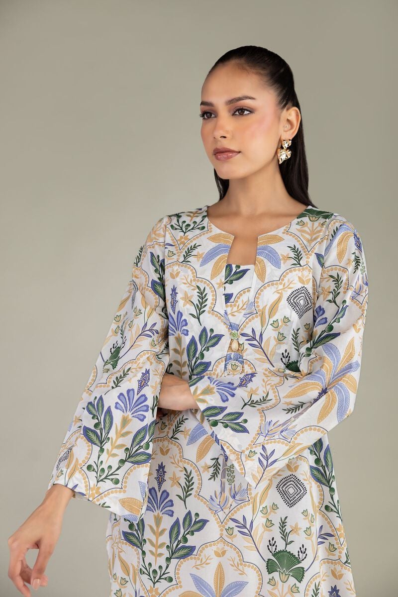 Printed | Cambric | Long Cambric Kurta | USD 35.00