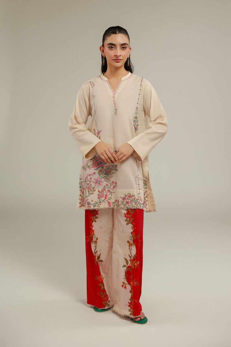 Embroidered | Cambric | Kurta | USD 40.00
