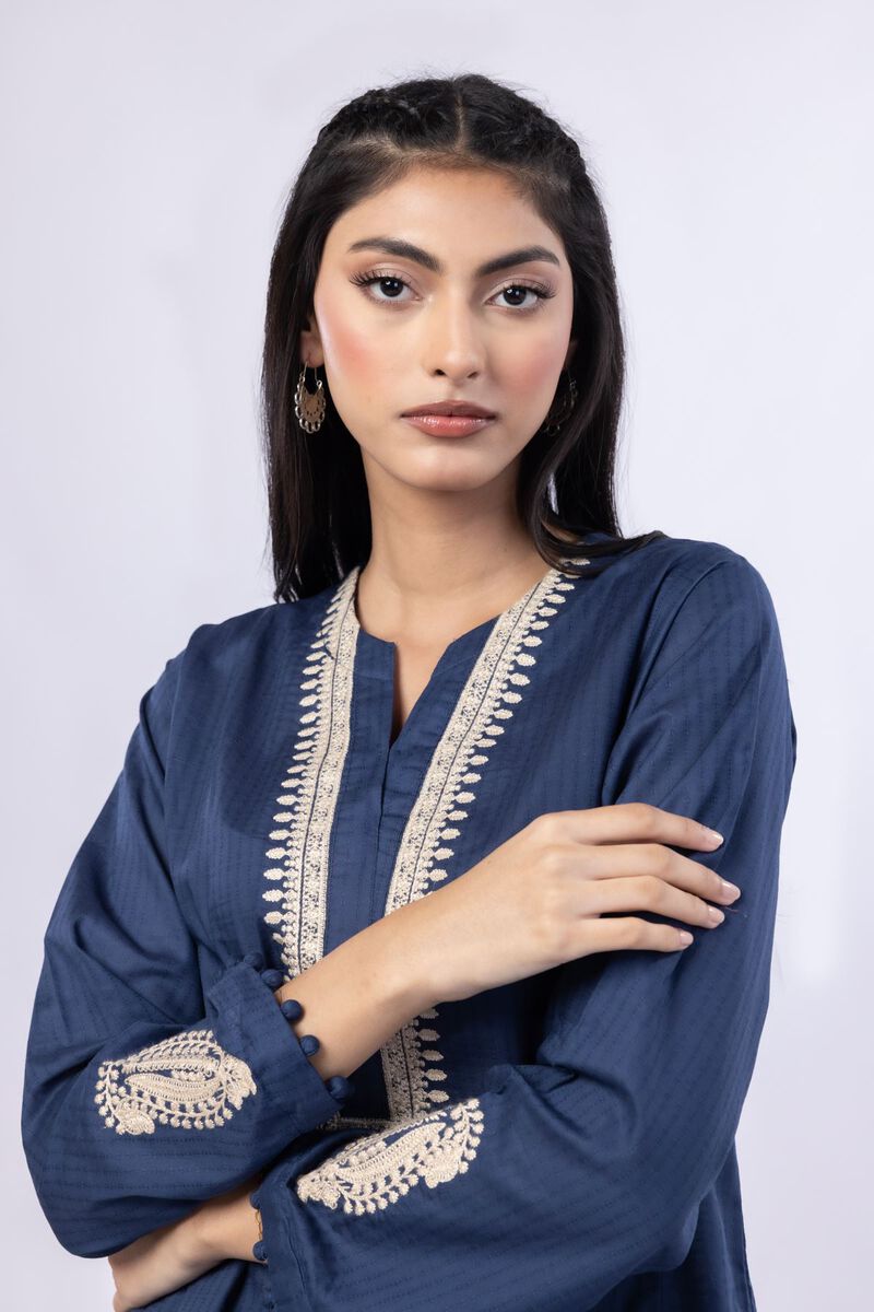 Embroidered | Cotton Dobby | Kurta | USD 15.00