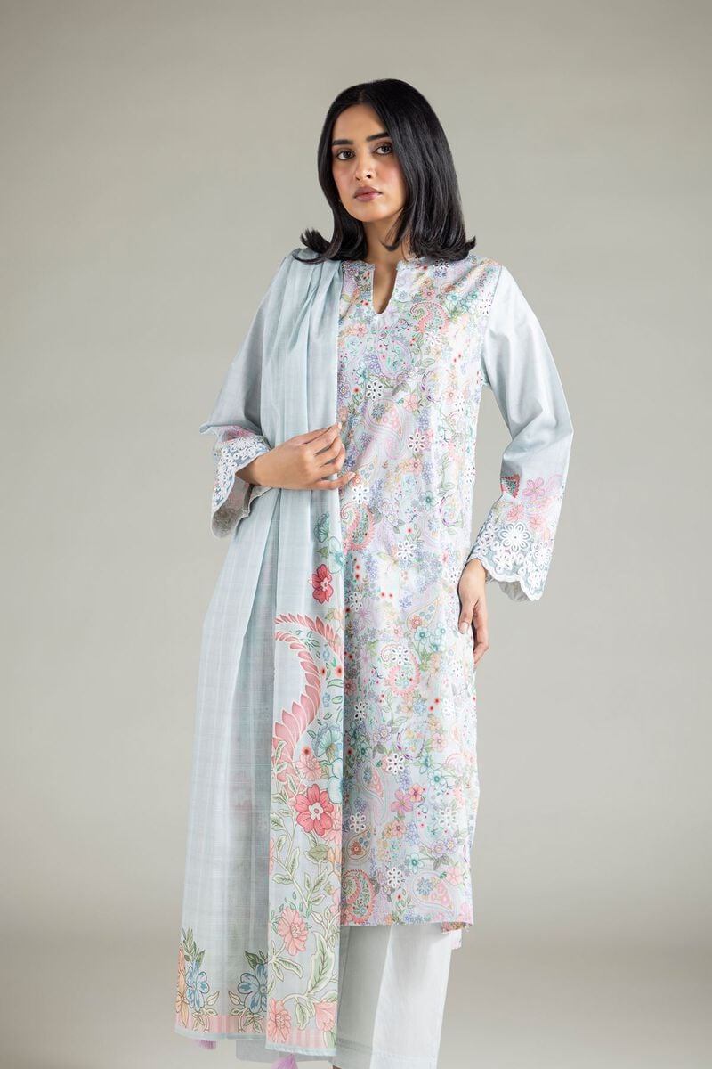 Embroidered | Textured Lawn | 3-Piece Tailored Lawn | USD 65.00