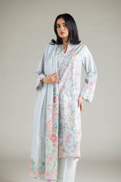 Embroidered | Textured Lawn | 3-Piece Tailored Lawn | USD 65.00
