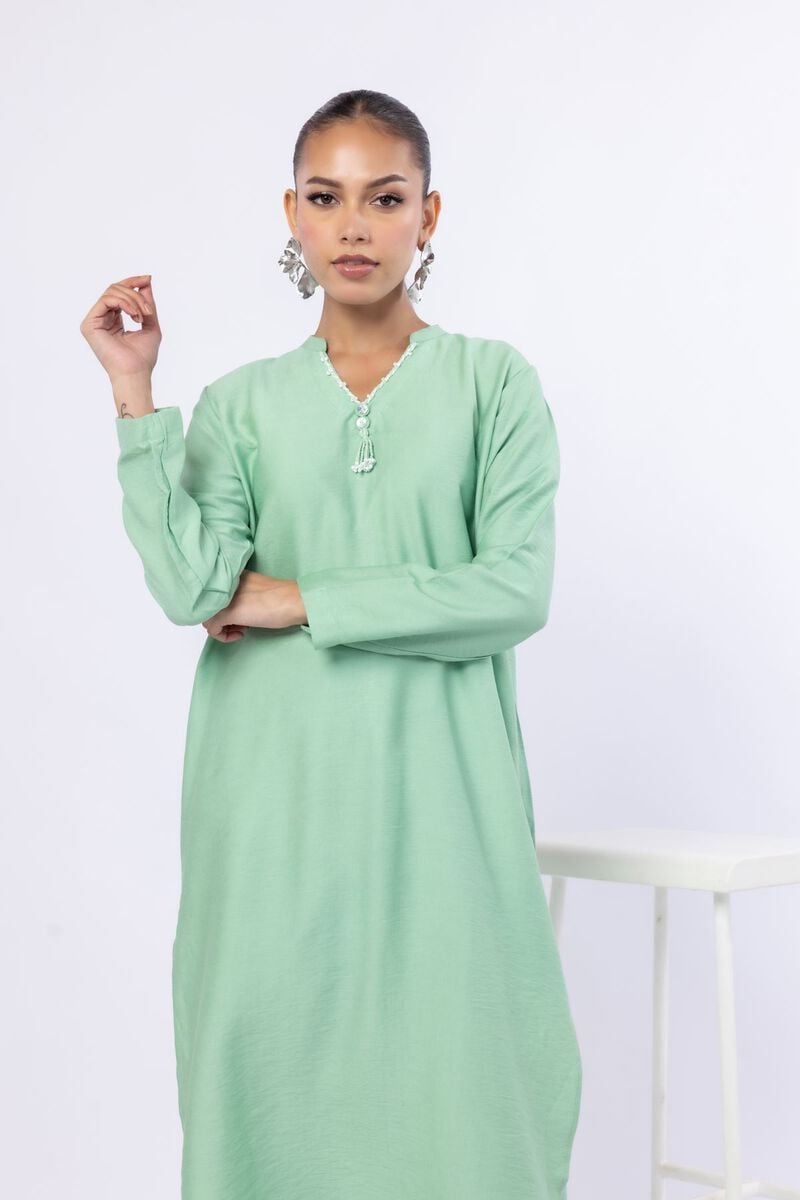 Dyed | Cotton Vortex Wrinkle | Kurta | USD 15.00
