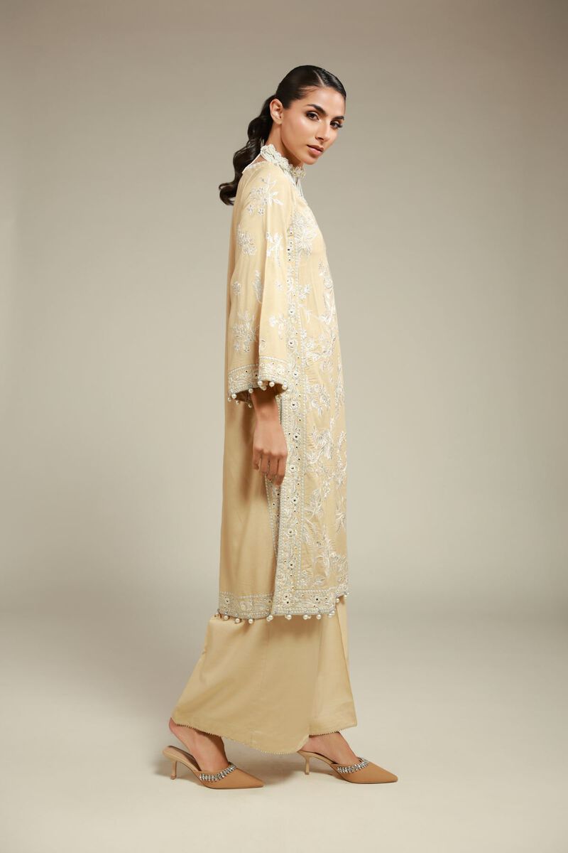 Embroidered | Raw Silk | Kurta | USD 70.00