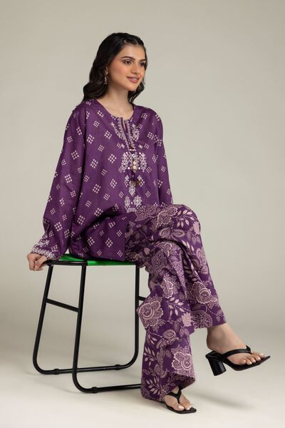 Embroidered | Cambric | Cambric Tailored 2-Piece | USD 55.00