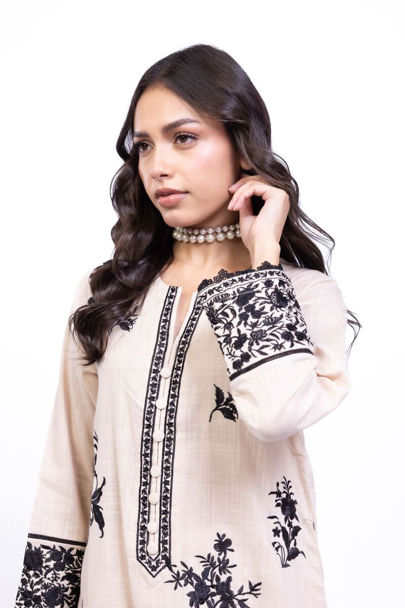 Embroidered | Heavy Textured Cotton | Kurta | USD 40.00
