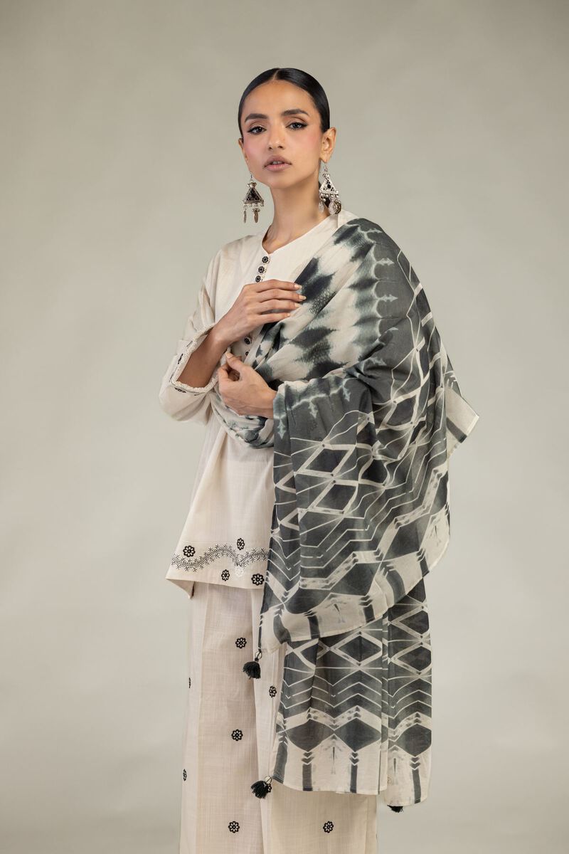 Textured Lawn | Embroidered | Textured Lawn Dupatta | USD 25.00