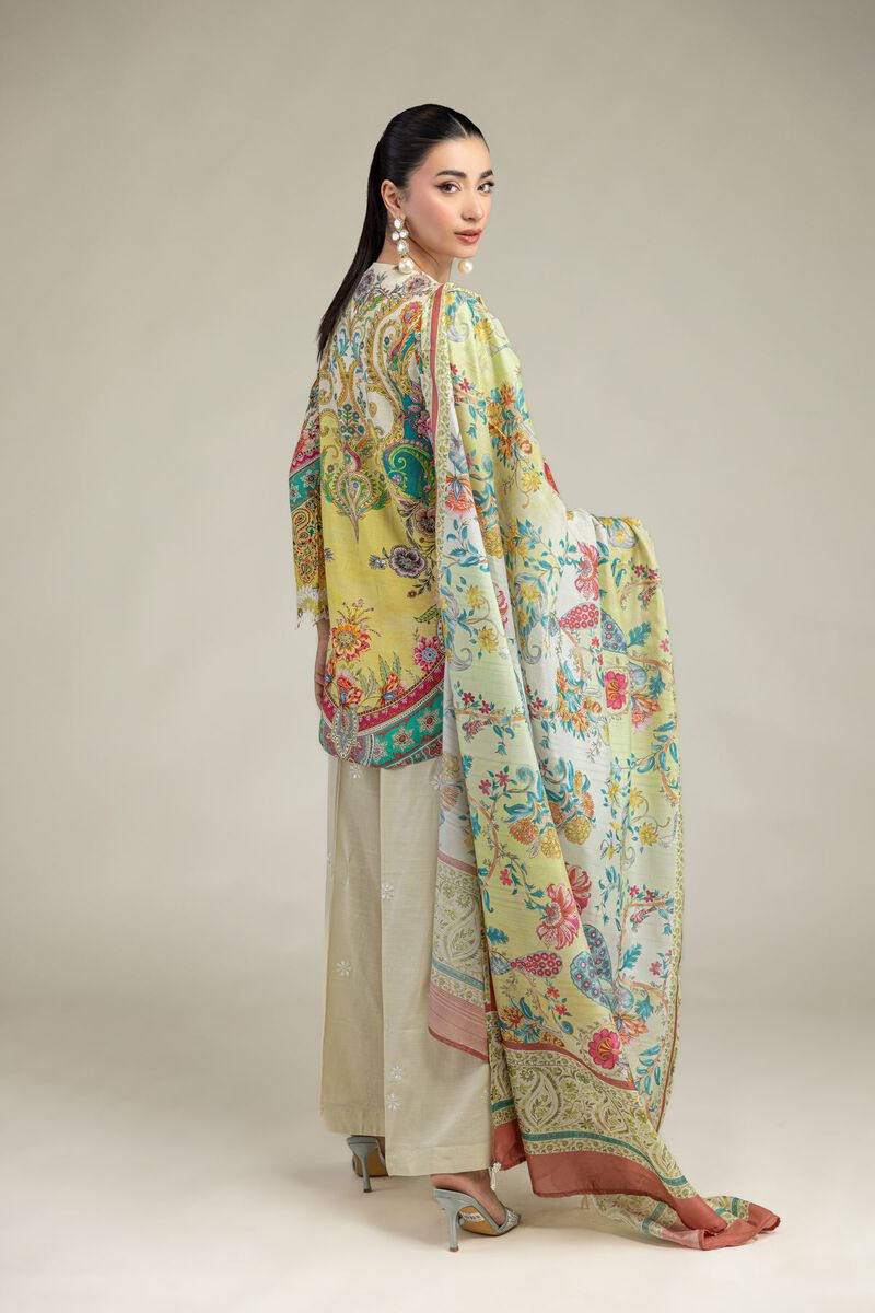 Embroidered | Polyester Silk | Silk Floral Dupatta | USD 30.00